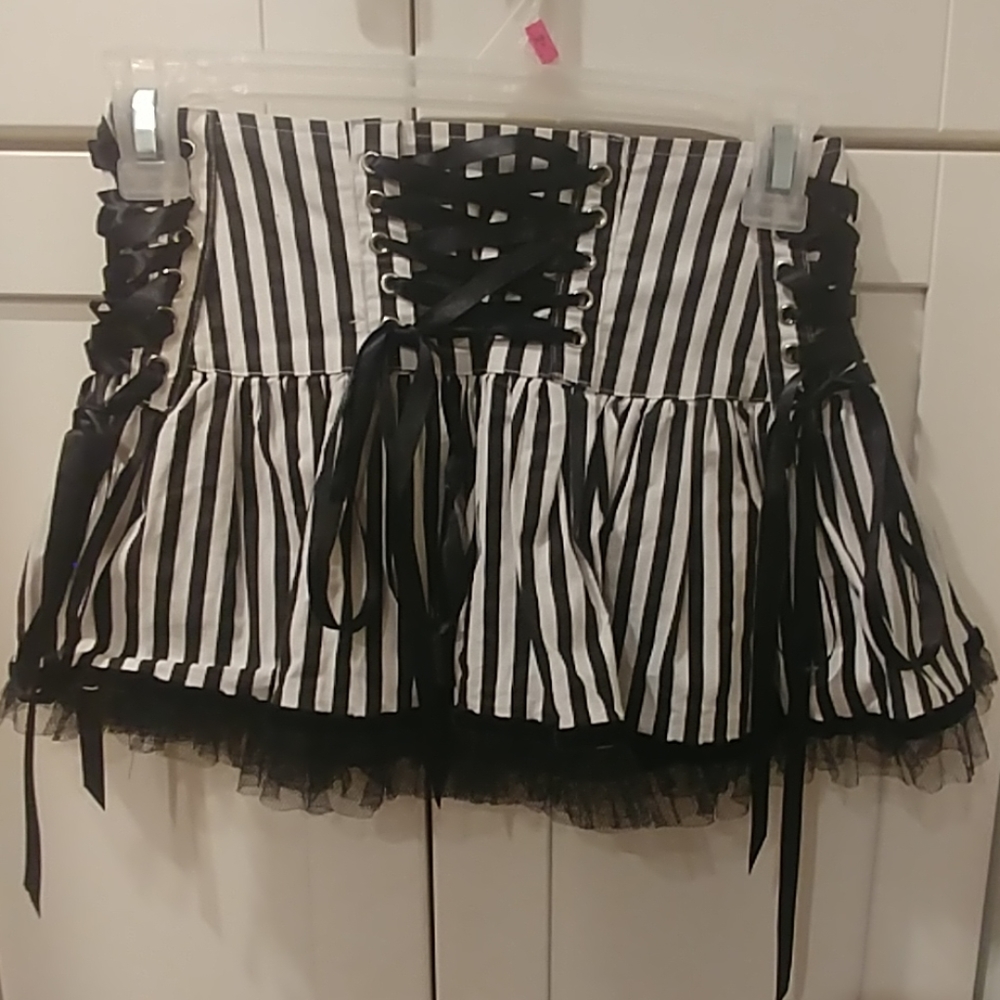 Hell Bunny Striped Skirt